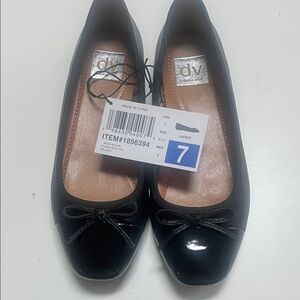 DV by Dolce Vita Women's Glossy Black Flats